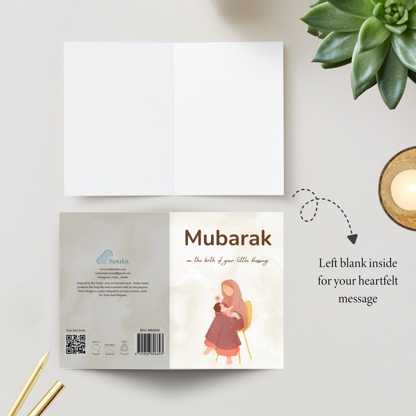 For the New Mum-Greeting Card