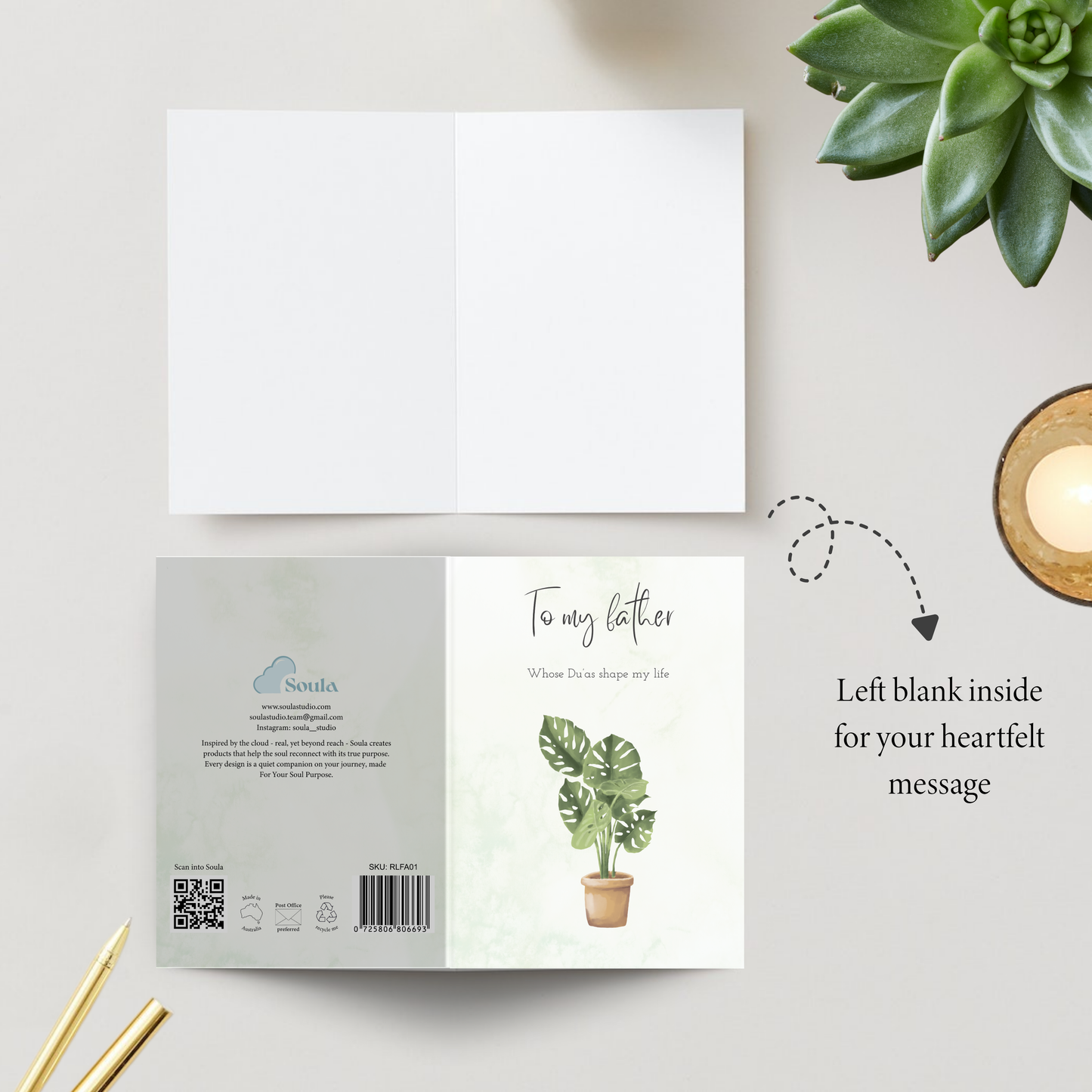 Father- Greeting card