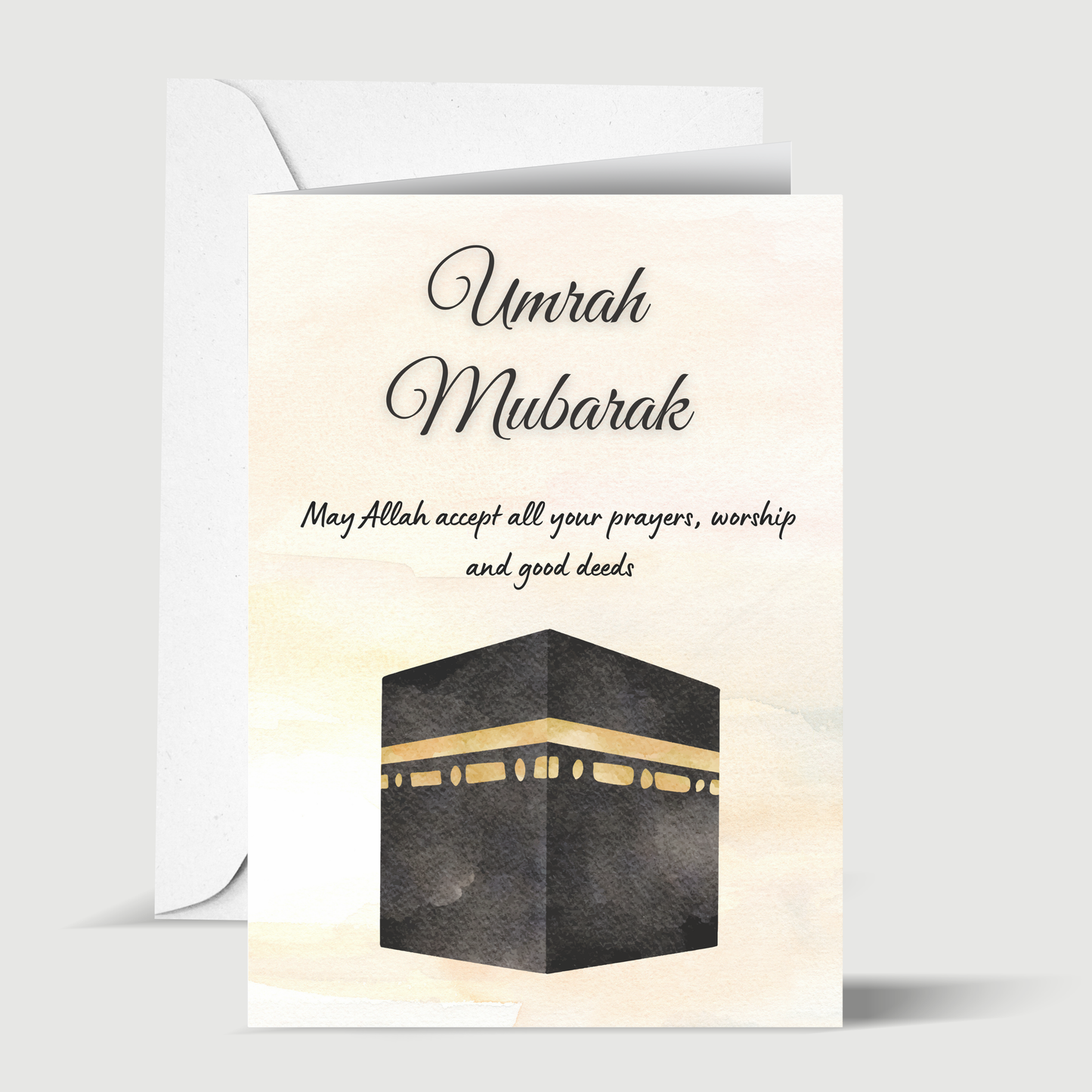 Umrah Mubarak- Greeting card