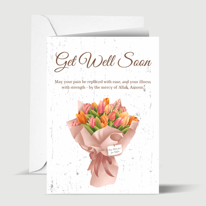 Get Well Soon- Greeting card