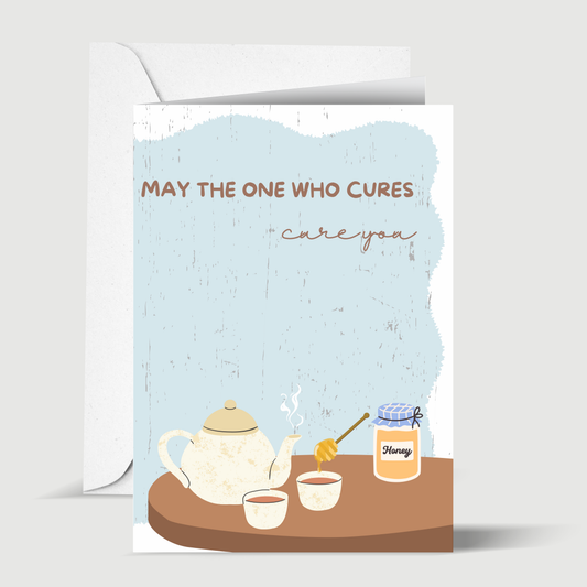 For the Sick- Greeting card
