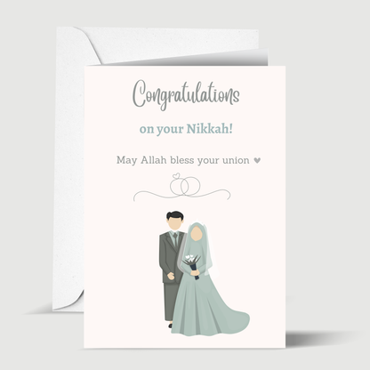 Congratulations on your Nikkah- Greeting card