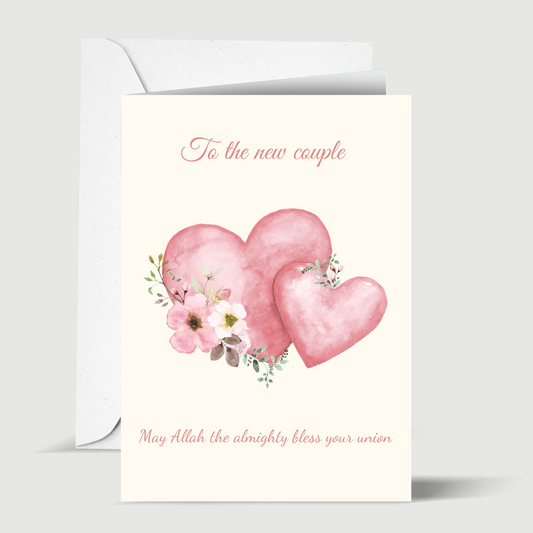New Couple - Greeting card