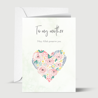 Mother -Greeting card