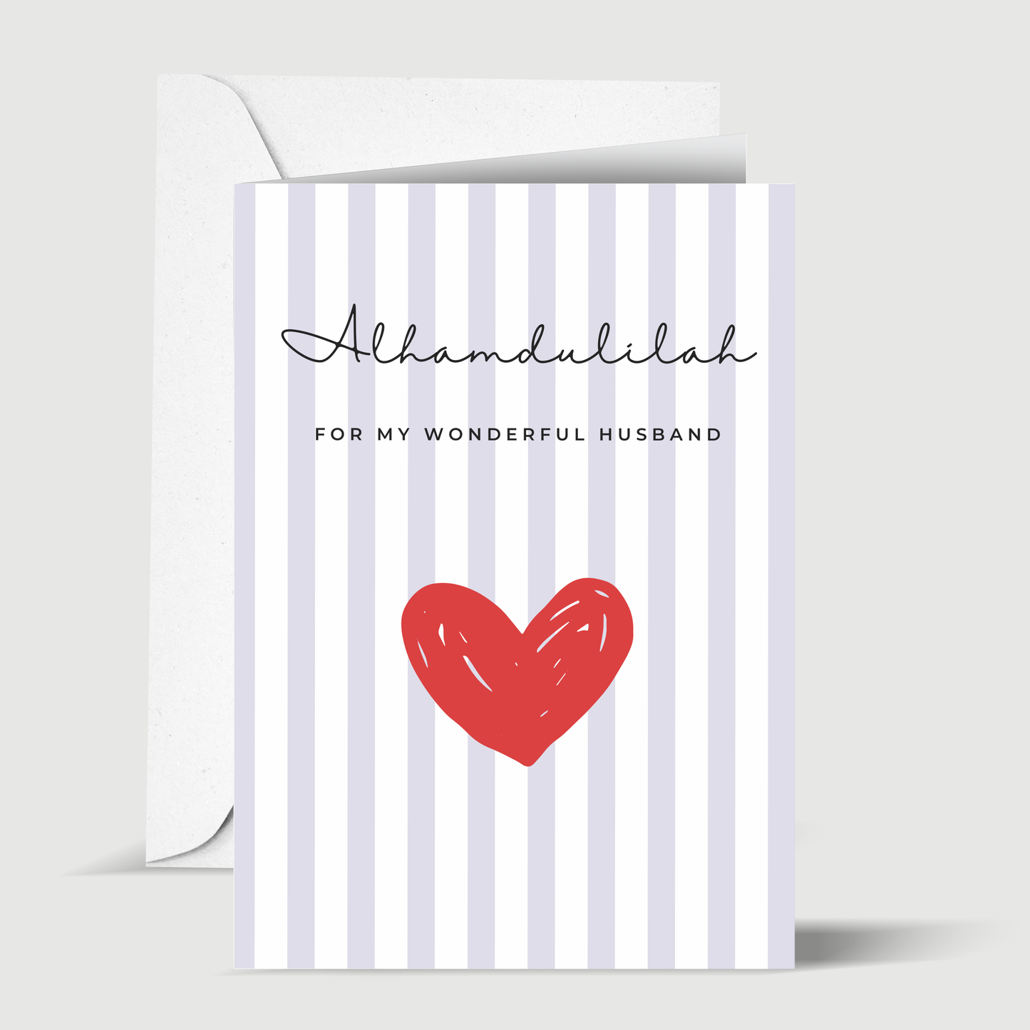 Husband- Greeting card