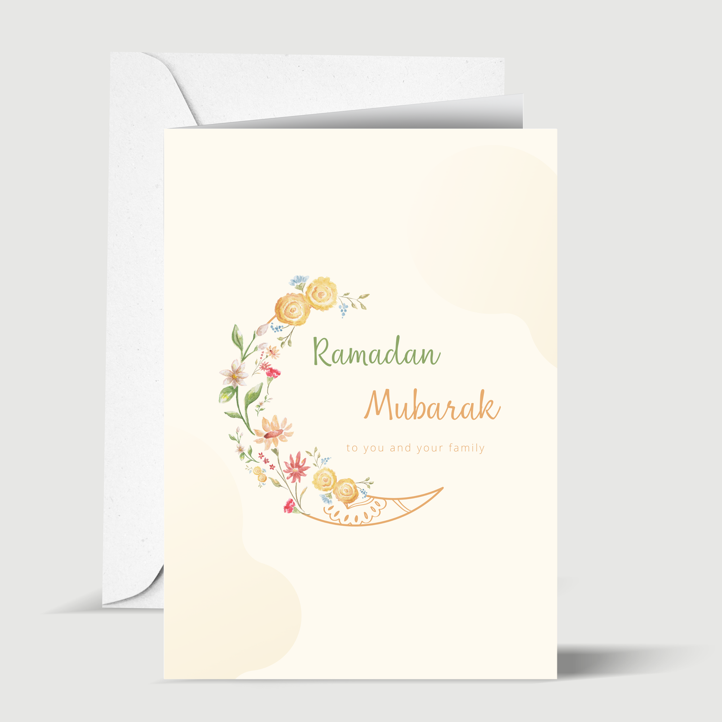 Ramadan Mubarak- Greeting card