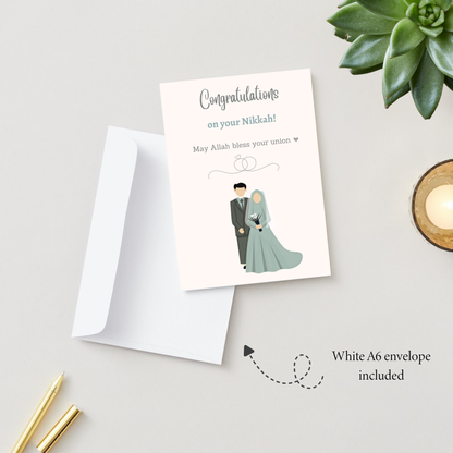 Congratulations on your Nikkah- Greeting card