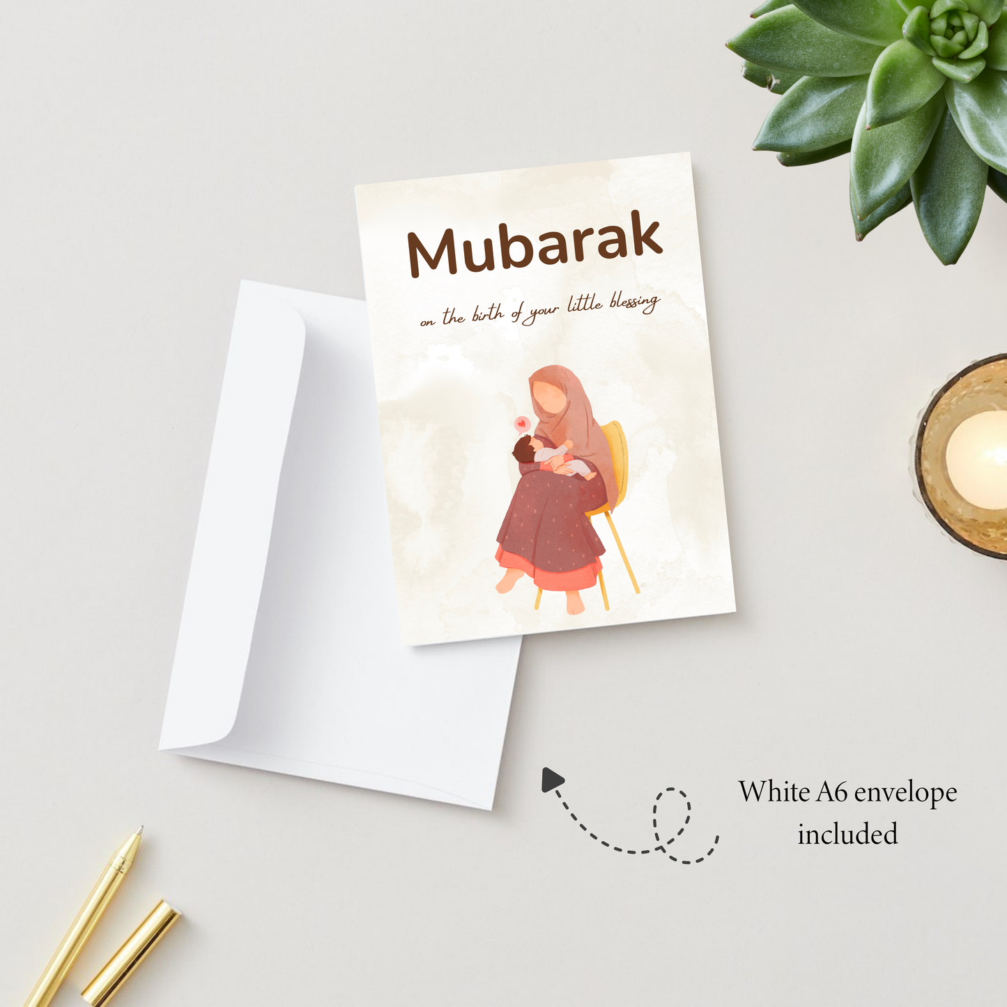 For the New Mum-Greeting Card