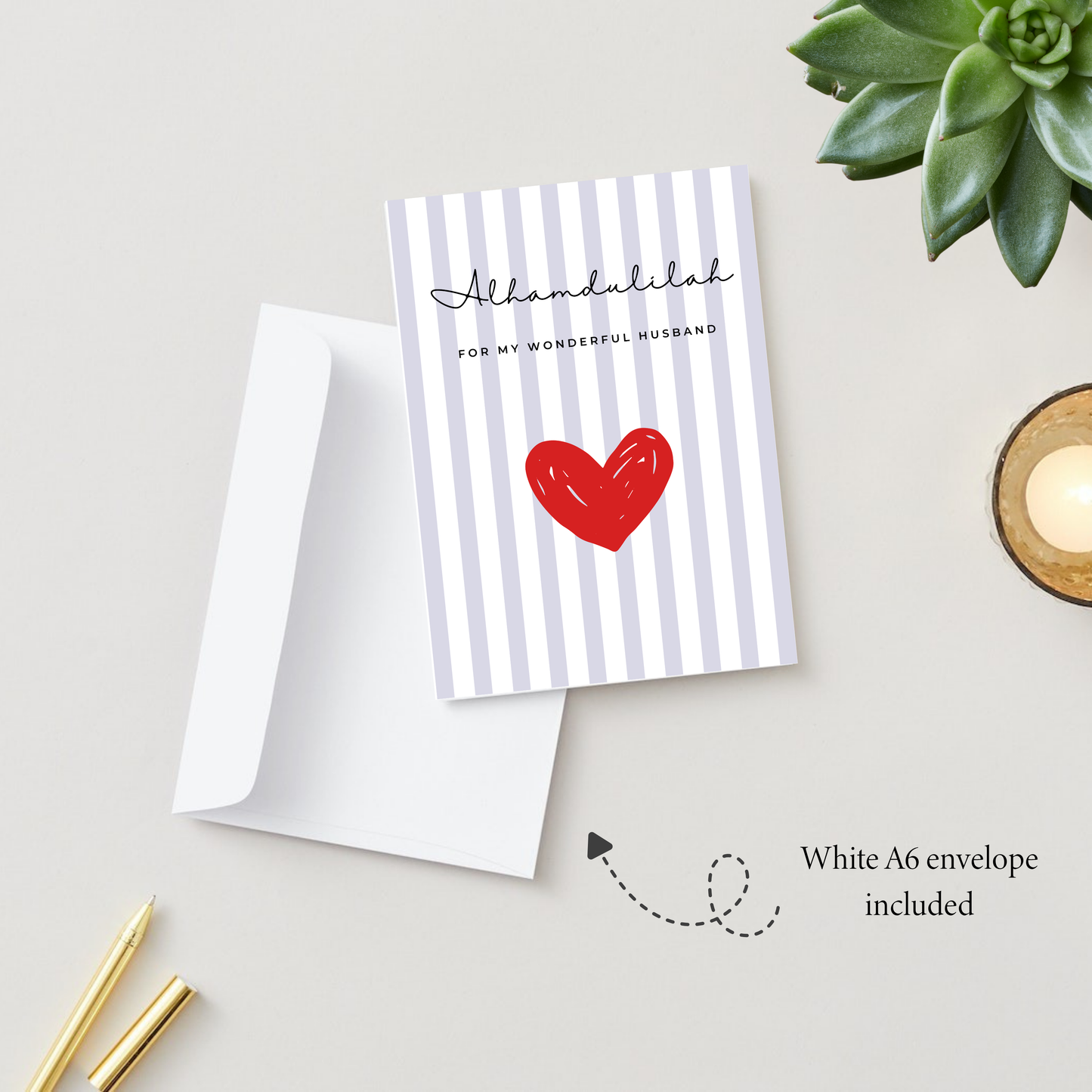 Husband- Greeting card