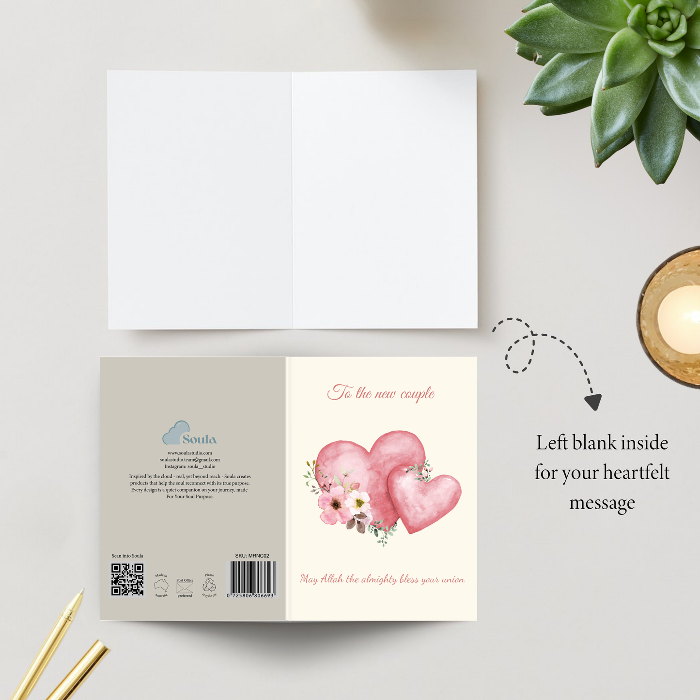 New Couple - Greeting card