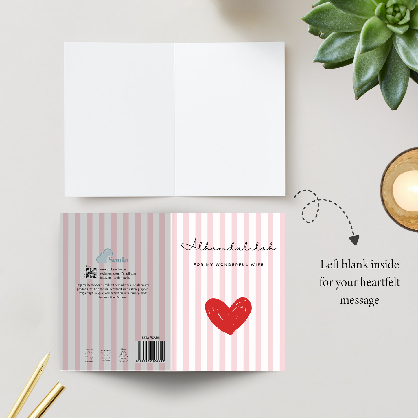 Wife- Greeting card
