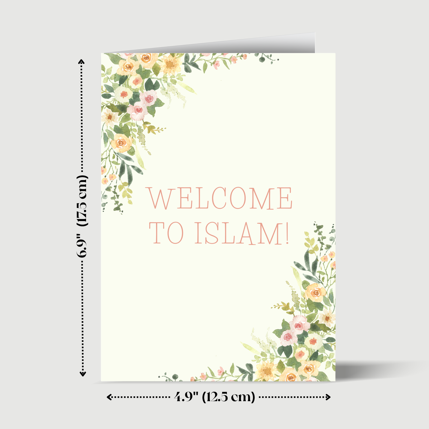 Welcome to Islam- Greeting card