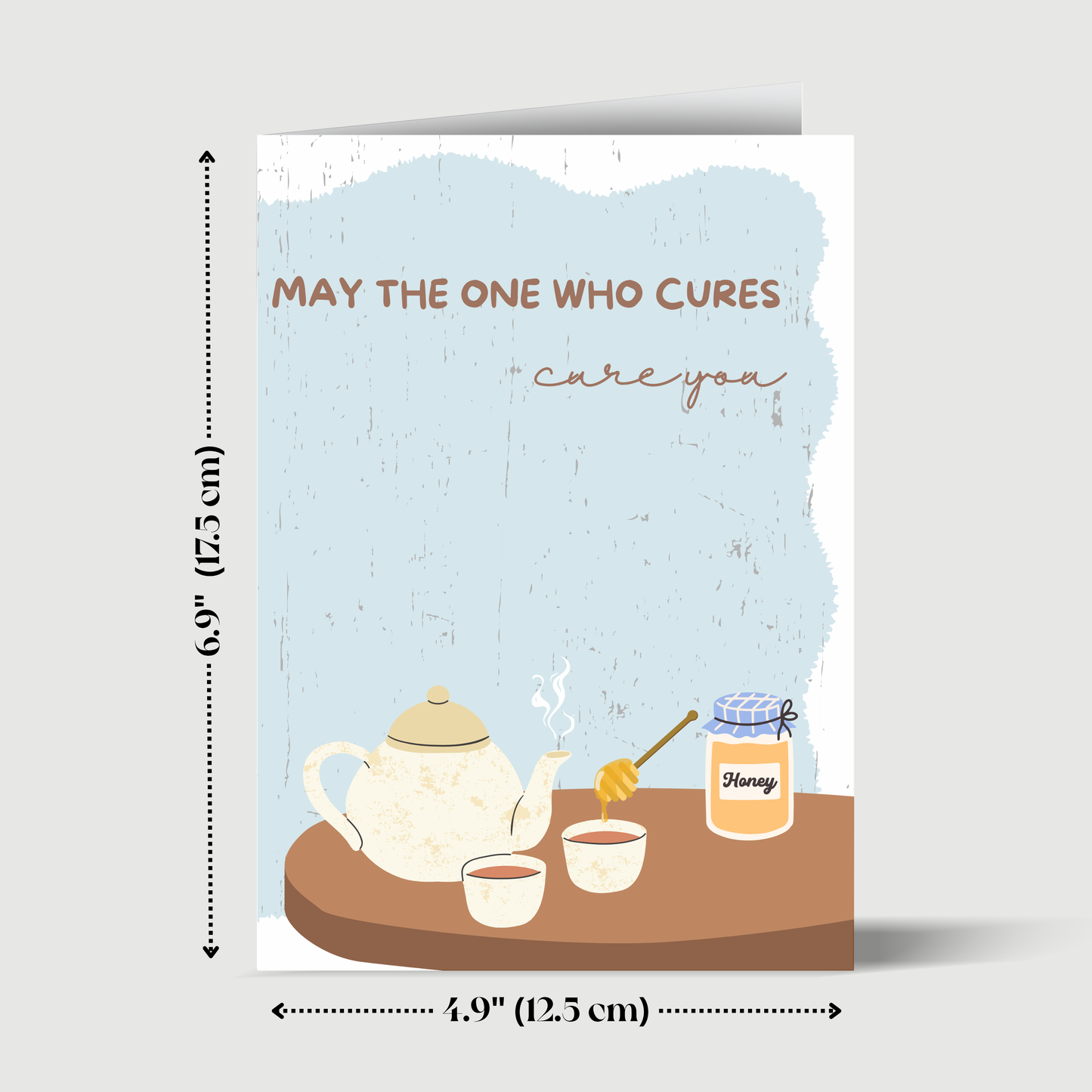 For the Sick- Greeting card