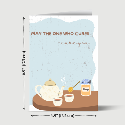 For the Sick- Greeting card