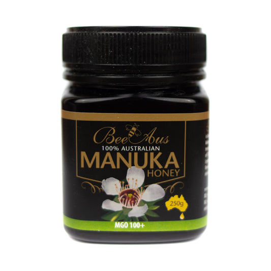 BeeAus Manuka Honey Mgo 100+ 250g