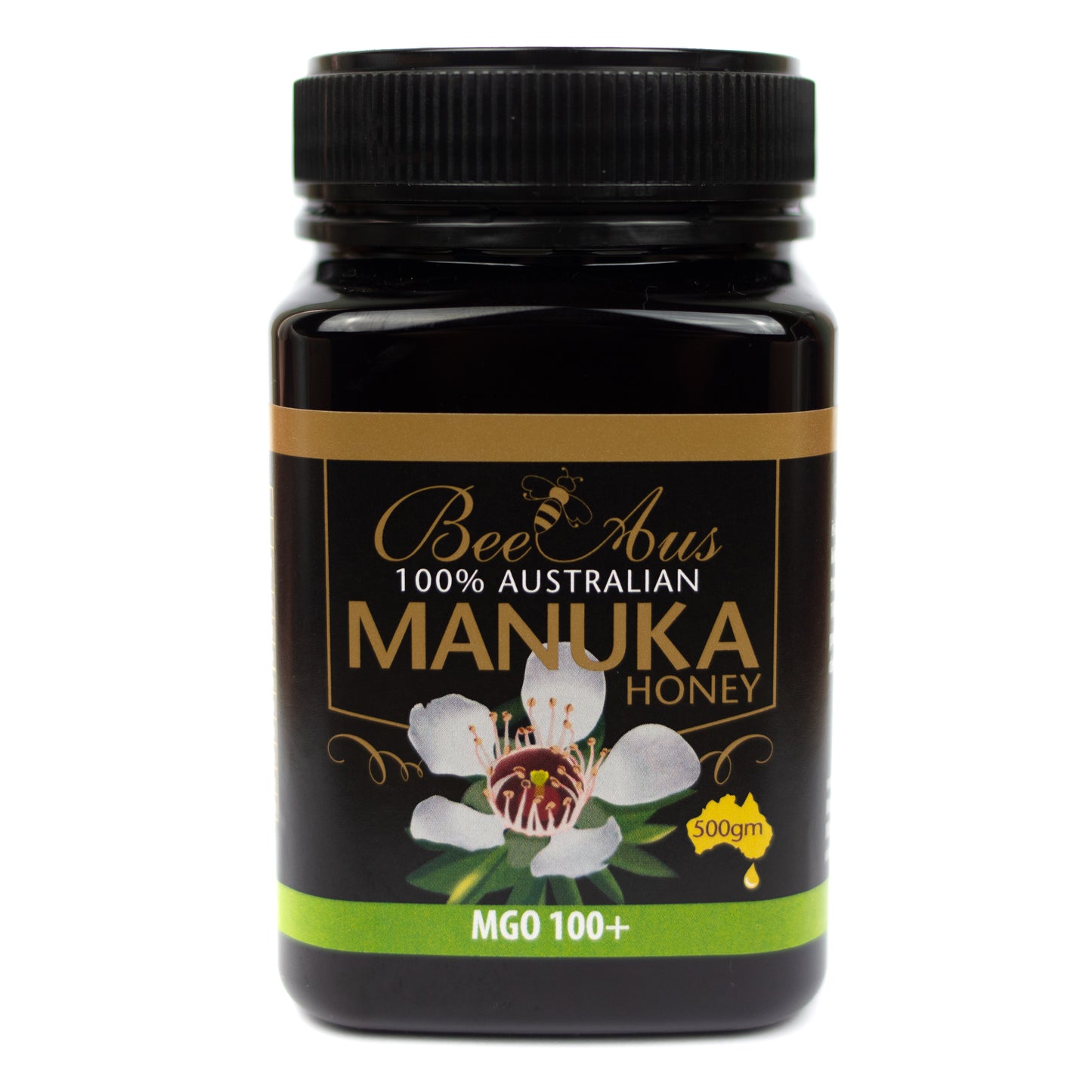 BeeAus Manuka Honey Mgo 100+ 500g