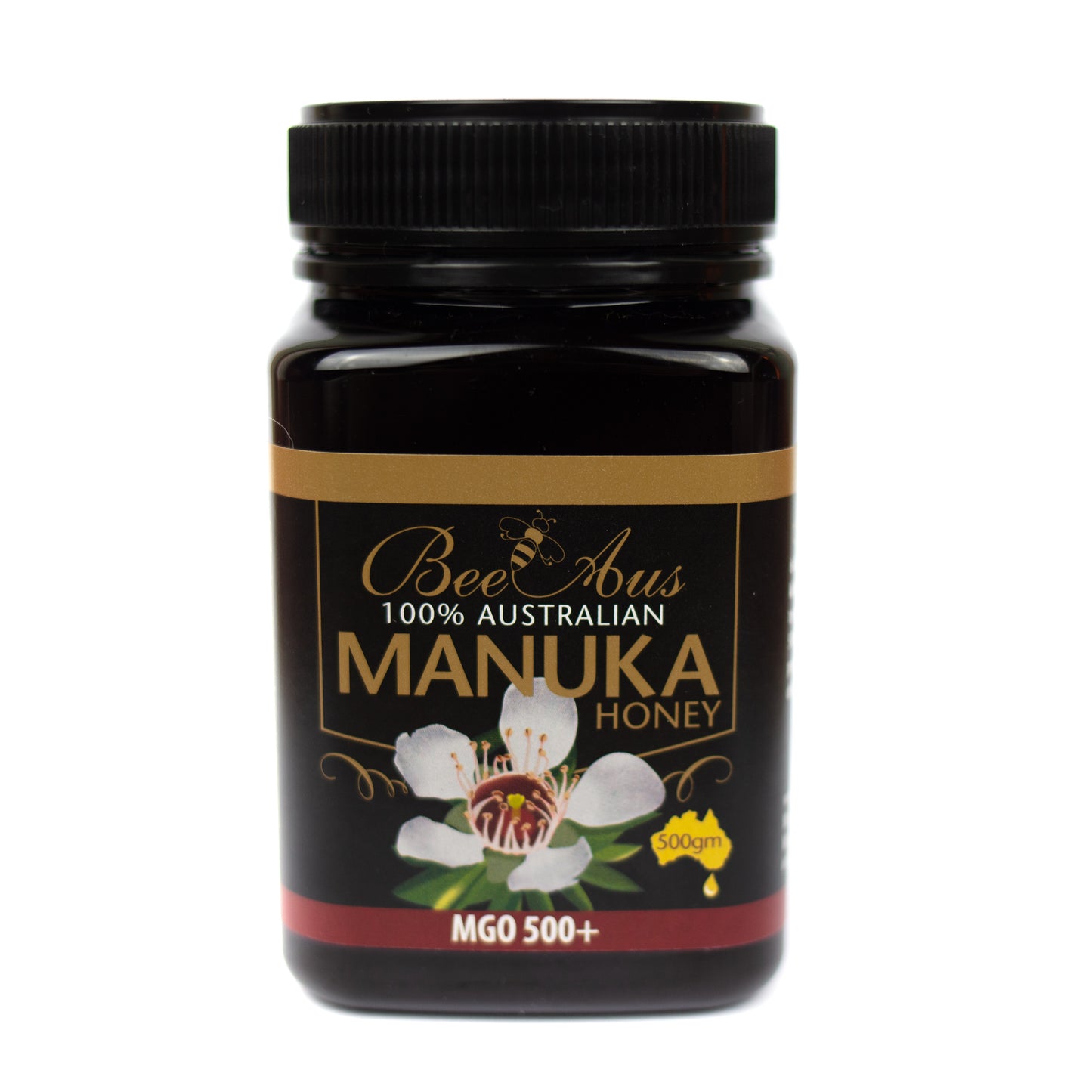 BeeAus Manuka Honey Mgo 500+ 500g