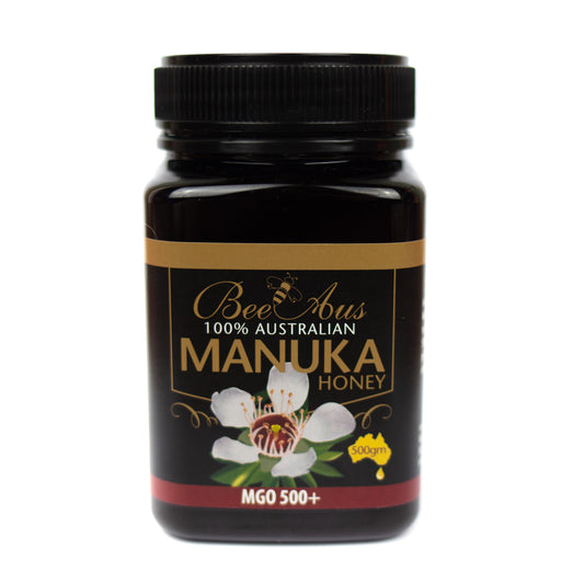 BeeAus Manuka Honey Mgo 500+ 500g