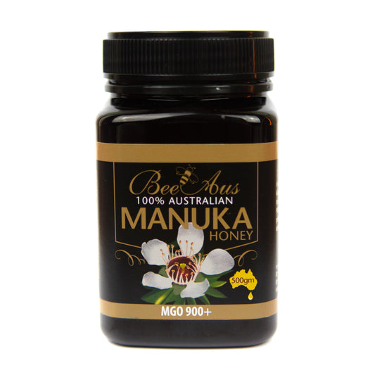 BeeAus Manuka Honey Mgo 900+ 500g